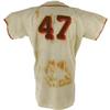 Image 2 : 1950 Tom Ferrick Game Worn Jersey. Tremendously