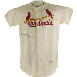 1960's Curt Flood Signed St. Louis Cardinals Jer