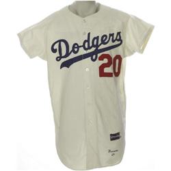 1965 Al Ferrara Game Worn Jersey. Though "The B
