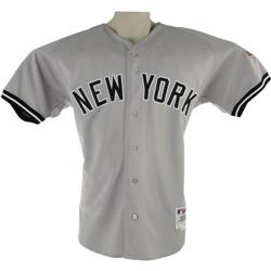 2003 Derek Jeter Game Worn Jersey. The most belo