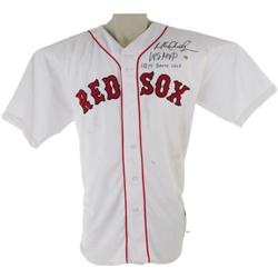 2004 Manny Ramirez 19th Home Run Game Worn Jerse