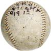 Image 3 : 1912 Detroit Tigers Team Signed Baseball. One o
