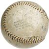 Image 4 : 1912 Detroit Tigers Team Signed Baseball. One o