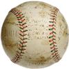 Image 5 : 1918 Boston Red Sox Team Signed Baseball with Ba