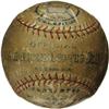 Image 2 : 1918 Boston Red Sox Team Signed Baseball with Ba