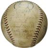 Image 4 : 1923 Cleveland Indians Team Signed Baseball. Ha