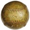 Image 1 : 1923 New York Yankees Team Signed Baseball. A b