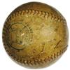 Image 4 : 1923 New York Yankees Team Signed Baseball. A b