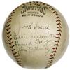 Image 3 : 1923 St. Louis Cardinals Team Signed Baseball.