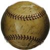 Image 1 : 1928 New York Yankees Team Signed Baseball. Tho