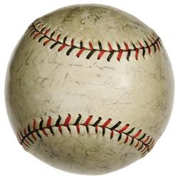 1928 St. Louis Cardinals Team Signed Baseball.
