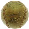 Image 2 : 1930's Baseball Legends Multi-Signed Baseball wi