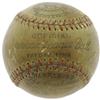 Image 4 : 1930's Baseball Legends Multi-Signed Baseball wi