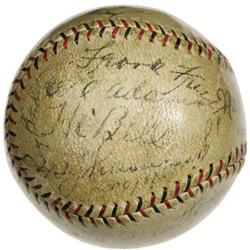 1930 St. Louis Cardinals Team Signed Baseball.