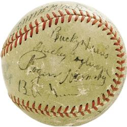 1930's Team Owners, Managers, Superstars Signed