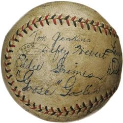 1931 St. Louis Browns Team Signed Baseball. The
