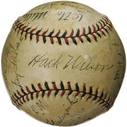 1932 Brooklyn Dodgers Team Signed Baseball. The