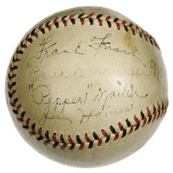 1932 St. Louis Cardinals Team Signed Baseball.