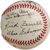 Image 2 : 1933 All-Star Reunion Team Signed Baseball. A h