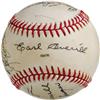 Image 5 : 1933 All-Star Reunion Team Signed Baseball. A h