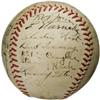 Image 2 : 1934 Chicago Cubs Team Signed Baseball. Tremend