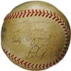 Image 2 : 1934 American League All-Star Team Signed Baseba