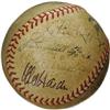 Image 3 : 1934 American League All-Star Team Signed Baseba