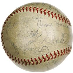 1934 St. Louis Cardinals Team Signed Baseball.