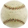 Image 3 : Mid-1930's Lou Gehrig Signed Baseball. A terrif