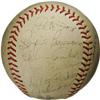 Image 3 : 1936 Detroit Tigers Team Signed Baseball. The d