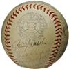 Image 4 : 1936 Detroit Tigers Team Signed Baseball. The d