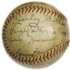 Image 4 : 1936 St. Louis Cardinals Team Signed Baseball.
