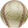 Image 4 : 1937 New York Yankees Team Signed Baseball. Thi
