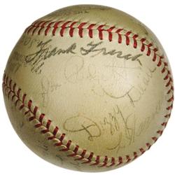 1937 St. Louis Cardinals Team Signed Baseball.