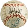 Image 4 : Late 1930's Hall of Famers Multi-Signed Baseball