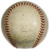 Image 3 : 1938 Brooklyn Dodgers Team Signed Baseball with