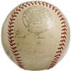 Image 2 : 1940's Cy Young & Ed Walsh Signed Baseball. A l
