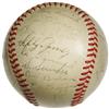 Image 1 : 1940 New York Yankees Team Signed Baseball. Tho