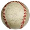 Image 2 : 1940 New York Yankees Team Signed Baseball. Tho