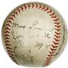 Image 2 : 1941 St. Louis Cardinals Team Signed Baseball.