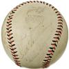Image 1 : 1942 Boston Red Sox Legends Signed Baseball with