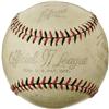 Image 5 : 1942 Boston Red Sox Legends Signed Baseball with