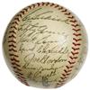 Image 3 : 1942 New York Yankees Team Signed Baseball. Des