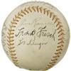 Image 2 : 1943 Pittsburgh Pirates Team Signed Baseball wit