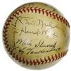 Image 3 : 1944 Chicago Cubs Team Signed Baseball with Foxx