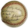 Image 4 : 1944 Chicago Cubs Team Signed Baseball with Foxx
