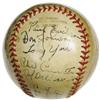 Image 5 : 1944 Chicago Cubs Team Signed Baseball with Foxx