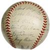 Image 3 : 1944 St. Louis Cardinals Team Signed Baseball.