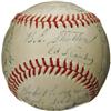 Image 5 : 1947 Brooklyn Dodgers Team Signed Baseball with