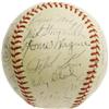 Image 1 : 1947 Pittsburgh Pirates Team Signed Baseball wit